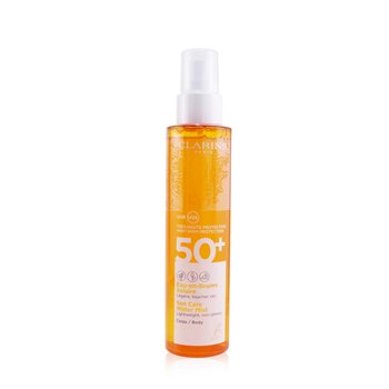 Clarins Cuidado Solar Agua Bruma Para Cuerpo SPF 50+