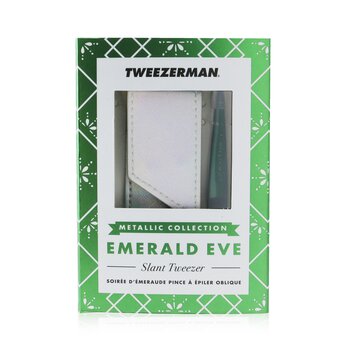 Pinzas Inclinadas con Bolsa (Colección Metálica) - Emerald Eve