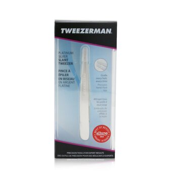 Tweezerman Pinzas Inclinadas - Platinum Silver