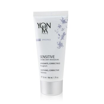 Yonka Specifics Sensitive Crema Anti-Enrojecimiento Con Centella Asiática - Calmante, Correctora (Para Enrojecimiento)