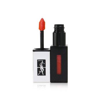 Yves Saint Laurent Rouge Pur Couture Vernis A Levres The Holographics Mancha Brillante - # 506 Orange Gaming