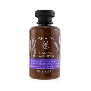 Apivita Caring Lavender Gel de Ducha Suave Para Piel Sensible