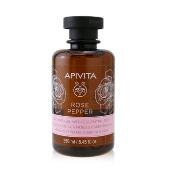 Gel de Ducha de Pimienta Rosa con Aceites Esenciales