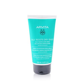 Apivita Acondicionador Balanceador Raíces Grasas & Puntas Secas con Ortiga & Propóleos