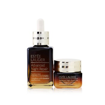 Estee Lauder Set Advanced Night Repair: Complejo Sincronizado Multi Recuperación 50ml + Complejo de Ojos Súper Cargado 15ml