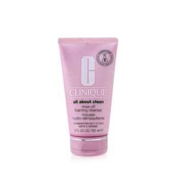 Clinique All About Clean Rinse-Off Limpiador Espumoso - Para Piel Mixta Grasa a Grasa