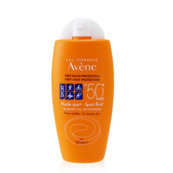 Avene Sport Fluid SPF 50+ (Rostro & Cuerpo) - Para Piel Sensible