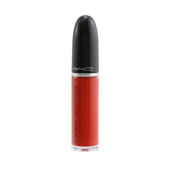 Retro Color de Labios Líquido Mate - # 111 Quite The Standout (Bright Orange Red) (Mate)