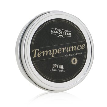 Bálsamo de Aceite de Barba Seco - Templanza (Sin Aroma Agregado)