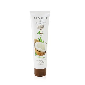 BioSilk Silk Therapy with Coconut Oil Crema de Rizos