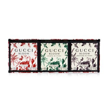 Bloom Jabón Perfumado Coffret: Bloom + Bloom Acqua Di Fiori + Bloom Nettare Di Fiori