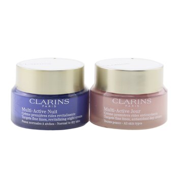 Set Multi-Active Partners: Crema de Día Multi-Activa 50ml/1.6oz + Crema de Noche 50ml/1.7oz