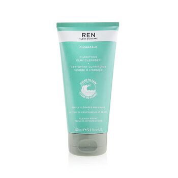 Ren Clearcalm Limpiador de Arcilla Aclarante (Para Piel Propensa a Manchas)