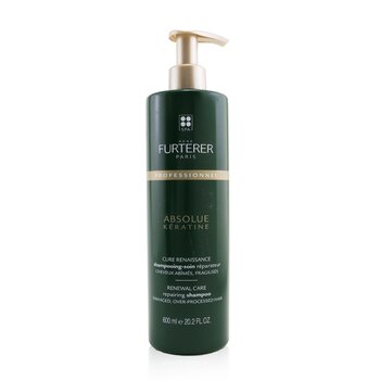 Rene Furterer Absolue Kèratine Renewal Care Champú Reparador - Cabello Over-Procesado, Dañado (Producto Salón)