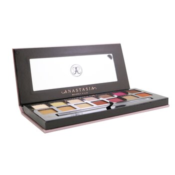 Modern Renaissance Paleta de Sombra de Ojos (14x Sombras de Ojos, 1x Brocha de Sombra Dúo) (Caja Ligeramente Dañada)