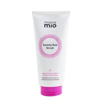 Mama Mio Tummy Rub Scrub - Exfoliante Suave de Barriguita Rico en Omega