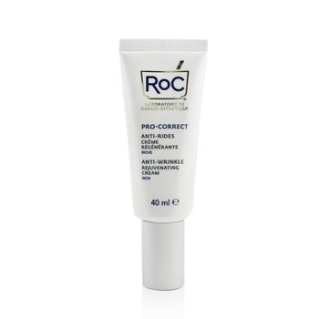 ROC Pro-Correct Crema Rica Rejuvenecedora Anti-Arrugas - Retinol Avanzado Con Ácido Halurónico