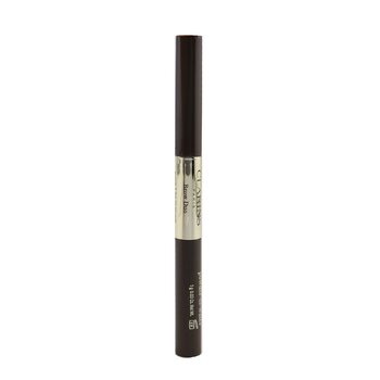 Brow Duo (1x lápiz de cejas, 1x rímel teñido) - # 05 Marrón oscuro