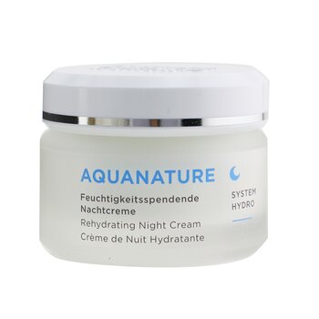 Annemarie Borlind Aquanature System Crema de Noche Hidro Rehidratante - Para Piel Deshidratada