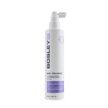 BosleyMD BosVolumize Voluminizante & Engrosador Nutritivo Sin Enjuague (Soft Hold)
