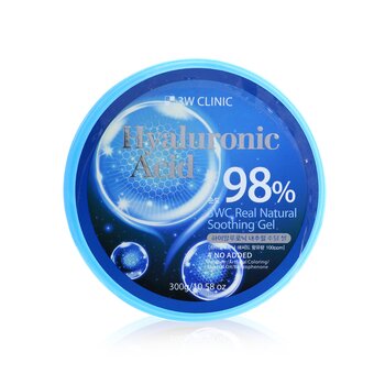 3W Clinic 98% Hyaluronic Acid Gel Calmante Natural