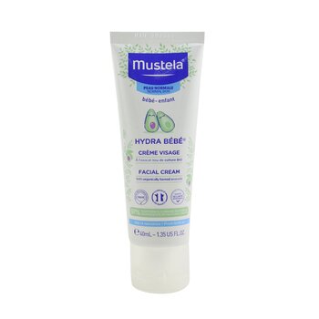 Mustela Hydra-Bebe Crema Facial Con Aguacate Orgánico - Piel Normal