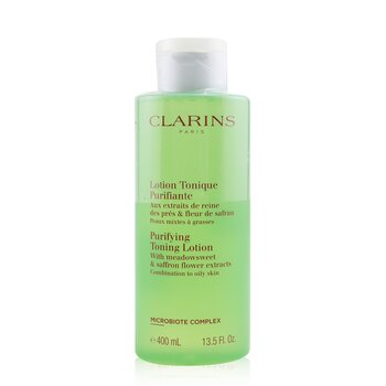 Clarins Loción Tonificante Purificante con Extractos de Reina de los Prados & Flor de Azafrán - Piel Mixta a Grasa