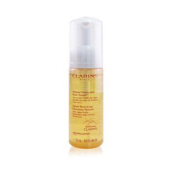 Clarins Gentle Renewing Mousse Limpiador con Extractos de Hierbas Alpinas & Pulpa de Tamarindo