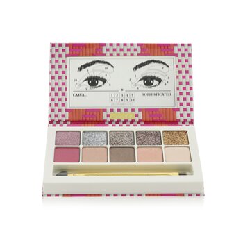 Lancome Cafe Bonheur La Palette (10x Sombras de Ojos) (Edición Limitada) - #01 LAddition Sil Vous Plait