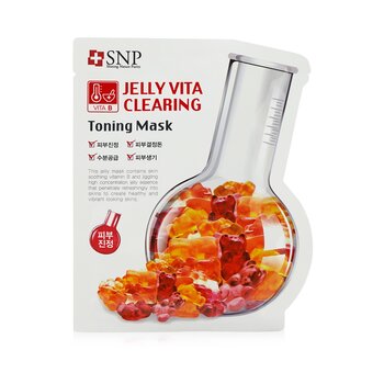 Jelly Vita Mascarilla Tonificante Aclarante (Vitamina B) (Fecha Vto .: 11/2021)