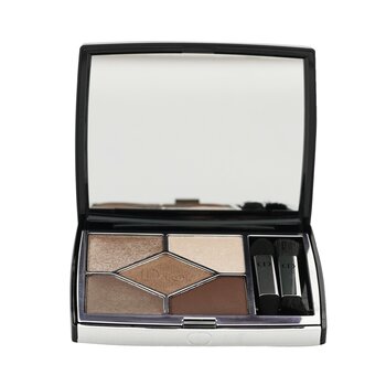5 Couleurs Couture Paleta de Sombras de Ojos en Polvo Cremoso de Larga Duración - # 669 Soft Cashmere