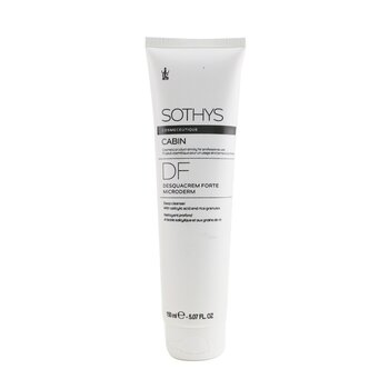 Sothys Cosmeceutique DF Desquacrem Forte Microderm Limpiador Profundo - Con Ácido Salicílico & Gránulos de Arroz (Tamaño Salón)