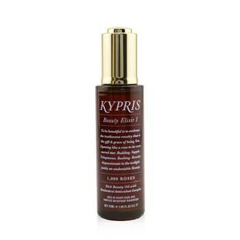 Kypris Beauty Elixir I - Aceite de Belleza Rica Con Complejo Bioidéntico (Con 1000 Rosas)