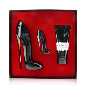 Carolina Herrera Good Girl Coffret Eau De Parfum Spray 80ml 2.7oz Body Lotion 80ml 2.7oz Eau De Parfum 7ml 0.2oz 3pcs