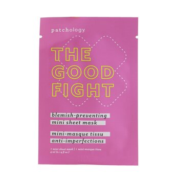 The Good Fight Mascarilla Mini Hojas Preventiva de Manchas