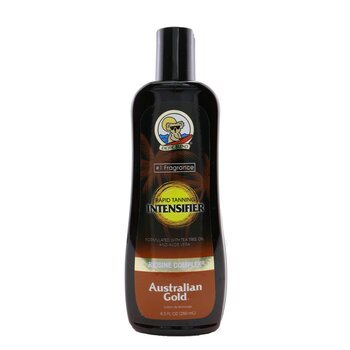 Intensificador de bronceado rápido