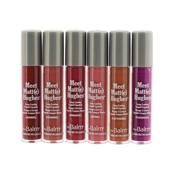 Meet Matt(e) Hughes 6 Mini Long Lasting Liquid Lipsticks Kit - Vol. 3 (Box Slightly Damaged)
