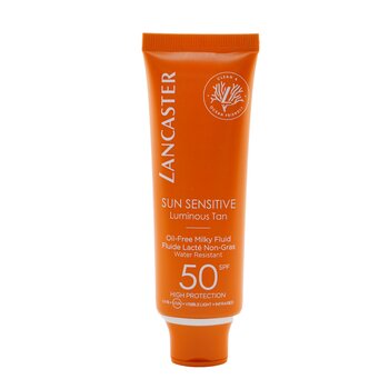 Lancaster Sun Sensitive Bronceado Luminoso - Fluido Lechoso Libre de Aceite SPF50