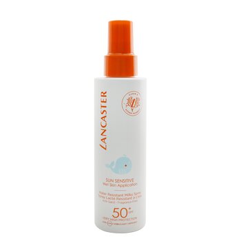 Spray lechoso sensible al sol para niños SPF50 + - Para rostro y cuerpo