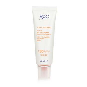 ROC Soleil-Protect Fluido Confort de Tolerancia Alta SPF 50 UVA & UVB (Conforta la Piel Sensible)