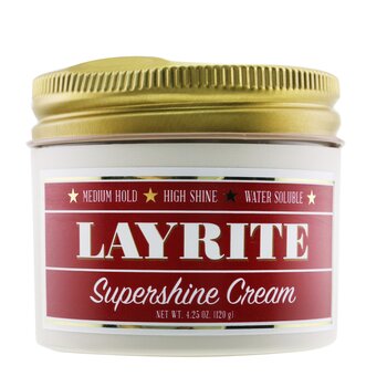 Crema Supershine - Fijación media, alto brillo, soluble en agua (tapa ligeramente dañada)