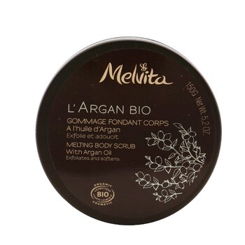 Melvita LArgan Bio Melting Exfoliante Corporal con Aceite de Argán