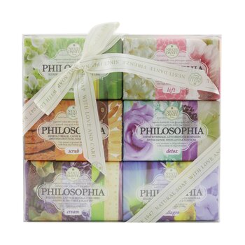 Juego de jabón Philosophia The Collection: (Lift + Breeze + Detox + Scrub + Collagen + Cream)