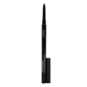 Yves Saint Laurent Crushliner Stylo Delineador de Ojos A Prueba de Agua - # 01 Noir Intense