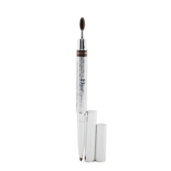 Diorshow Kabuki Brow Styler Lápiz cremoso para cejas resistente al agua - # 031 Marrón claro