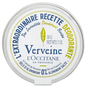 Desodorante Verveine (Verbena) - 0% sales de aluminio