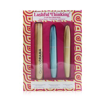 Grande Cosmetics (GrandeLash) Set Lashful Thinking (3x Máscaras)