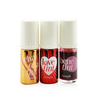 Set Lip Tints to Love (1x Chachatint 6ml + 1x Lovetint 6ml + 1x Benetint 6ml)