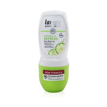 Lavera Deo Roll-On (Natural & Refresh) - With Organic Lime & Natural Minerals