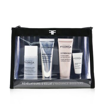 Set Radiance Boosters: Solución Micelar 50ml + Meso-Mask 30ml + Crema Oxygen-Glow 30ml + Crema Contorno De Ojos Oxygen-Glow 4ml